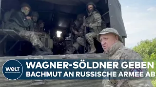 UKRAINE-KRIEG: Wagner-Chef Prigoschin meldet fast vollständigen Abzug aus Bachmut