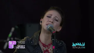 Katya Yamshchikova Катя Ямщикова - Не будите live in KZ Russian folk song