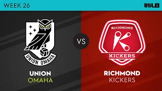 Union Omaha v Richmond Kickers: September 9, 2023