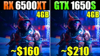 RX 6500XT vs. GTX 1650 Super - Test in 25 Games + FSR Benchmarks