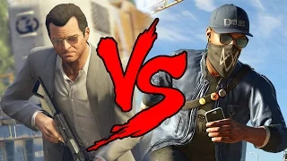 GTA 5 VS WATCH DOGS 2 [BR]