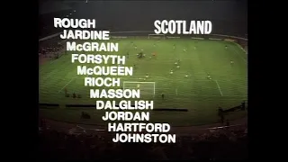 1977/78 - Scotland v Czechoslovakia (1978 WC Qualifier - 21.9.77)