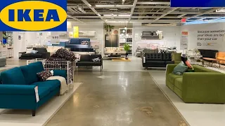 IKEA SOFAS COUCHES ARMCHAIRS COFFEE TABLES DECOR FURNITURE SHOP WITH ME SHOPPING STORE WALK THROUGH