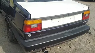 SWAP Jetta mk2 vr5 выхлоп финал