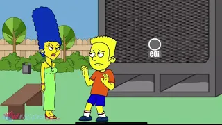 Bart plays funky town on the worlds loudest speaker/grounded