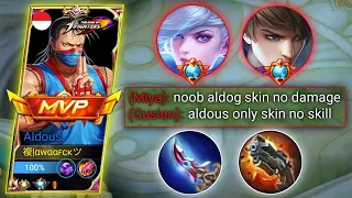 FINALLY!! NEW ALDOUS SKIN (thank you moonton)aldous gameplay