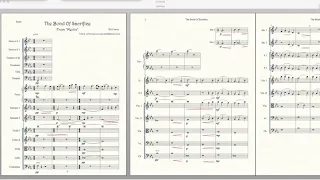 The Bond of Sacrifice - Sheet Music (BBC Merlin) ~ Orchestra