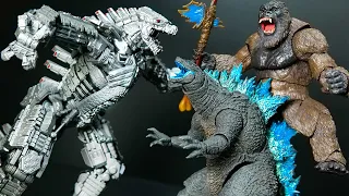 【S.H.MonsterArts】 MECHAGODZILLA FROM GODZILLA VS. KONG (2021) review!!