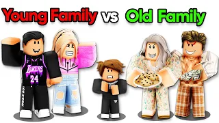 YOUNG Family vs OLD Family.. (Brookhaven RP)