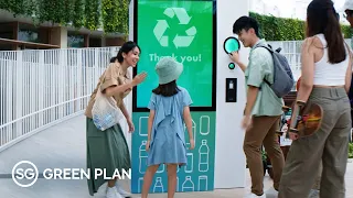 Sustainable Living with a Culture of Recycling | Singapore Green Plan 2030