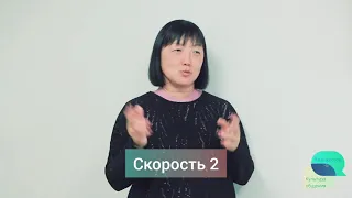 Скорость | Язык жестов