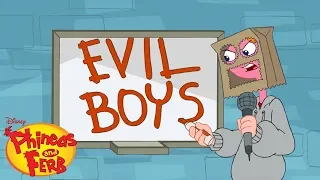 E.V.I.L. Boys 🎶 | Phineas and Ferb | Disney XD