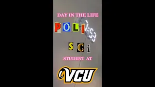Day in the Life of a VCU Political Science Student