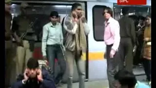 Gurgaon: male passengers beaten-up in metro