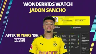 Jadon Sancho | FM20 | Wonderkids Watch