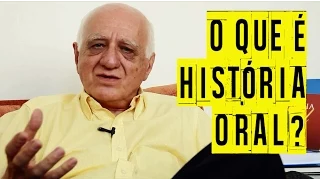 O que é História Oral? Professor Sebe explica