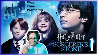 Harry Potter & The Sorcerer's Stone (Part 1/2) - Movie Reaction - First Time Watching