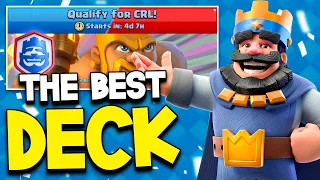 #1 Deck for the Clash Royale 20 Win Challenge 🏆