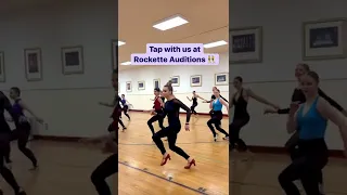 Tap with us at Rockette Auditions 💃