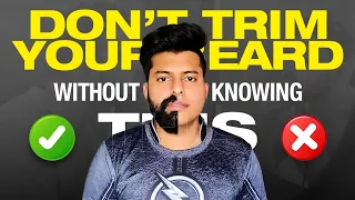 Must watch before trimming your beard | Right away to Trim your Beard | Shadhik Azeez