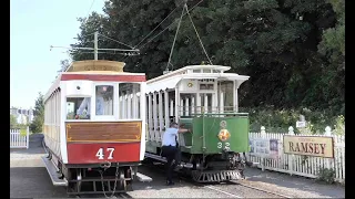 Manx Electric Railway and the Snaefell Mountain Tramway IOM August 2022