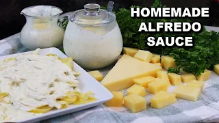 World's Best Homemade Fettuccine Alfredo Sauce: How To Make Alfredo Sauce From Scratch