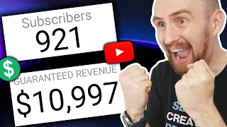 How to Make $10,000 with Less Than 1,000 Subscribers in 1 Week! [PROOF]