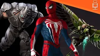Spider-Man PS4 Vulture & Rhino From Concept Art to Final Look