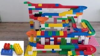 MEGA Knikkerbaan uitpakken en bouwen ~Unboxing and building MEGA marble run