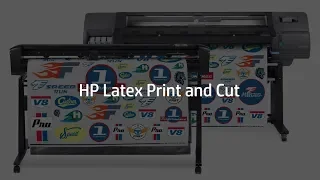 LexJet HP Latex Print and Cut Printer Tour