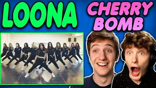 LOONA - 'Cherry Bomb' Dance Cover REACTION!! (NCT 127)
