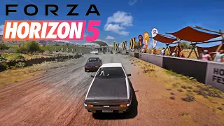 Forza Horizon 5: Running from the monster chasing me