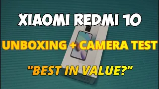 Xiaomi Redmi 10 Unboxing and Camera Test