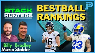 BESTBALL RANKINGS with Billy Muzio | Stackhunters