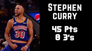 Stephen Curry Highlights vs. Los Angeles Clippers | 10/21/21 | 45 Pts, 8 Threes