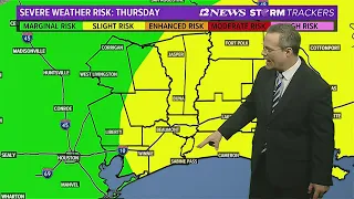 2020 goes out with storms Thursday in SE Texas