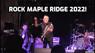 April Wine, Nick Gilder, Headpins, and Toronto Live at Rock Maple Ridge 2022!