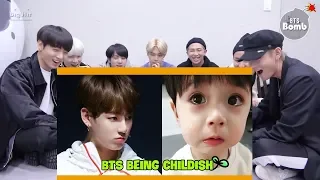 BTS REACTION | BTS INNOCENT & CHILDISH MOMENTS