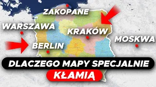 Dlaczego na mapach są fikcyjne miejscowości?