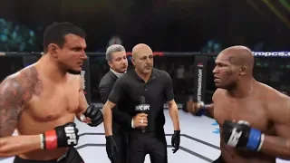 Frank Mir vs. Mike Tyson (EA Sports UFC 2) - CPU vs. CPU 🥊