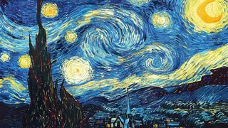 LA MEJOR MANERA DE APRECIAR LA OBRA, "LA NOCHE ESTRELLADA" DE VINCENT VAN GOGH (EFECTO ÓPTICO)