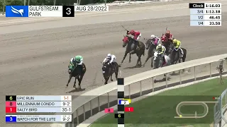 Gulfstream Park Carrera 3 - 28 de Agosto 2022