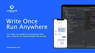 Build Cross-Platform Native Mobile Apps using Java/Kotlin for iOS, Android, Desktop & Web