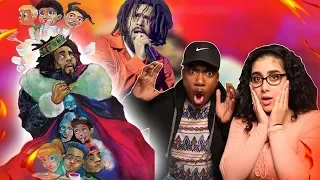 J. Cole - 1985 (Intro to The Fall Off) KOD FULL ALBUM + REVIEW | REACTION VIDEO 🔥 😱 LIL PUMP DISS