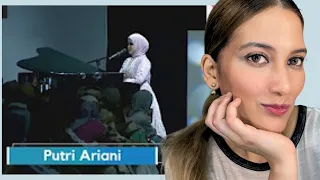 Reaction to Putri Ariani’s Live Performance of “Power of Love” By Celine Dion During a Fashion Show