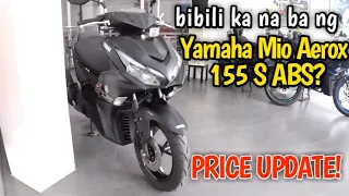 Magkano na ngayon ang Yamaha Aerox 155 S ABS? Yamaha Aerox 155 Price Update!