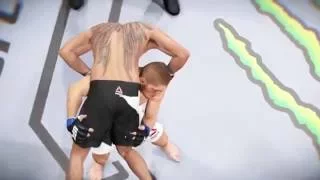 EA SPORTS UFC 2 Тони Фергюсон пр Хабиб Нурмагомедов Pro