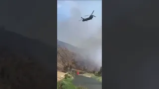 #ch - 47 crash Salmon idaho ПАДЕНИЕ С ПОДВЕСКОЙ США