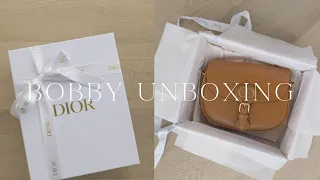 DIOR MEDIUM BOBBY BAG UNBOXING