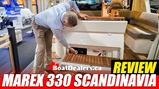 Marex 330 Scandinavia #walkthrough #boatlife